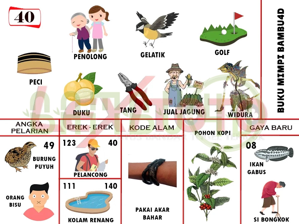 buku mimpi erek erek togel 40